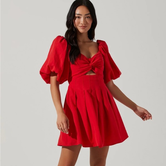 ASTR the Label Red Dress - Picture 1 of 1